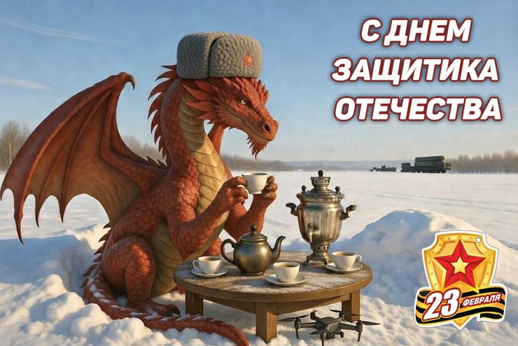 С 23 февраля!