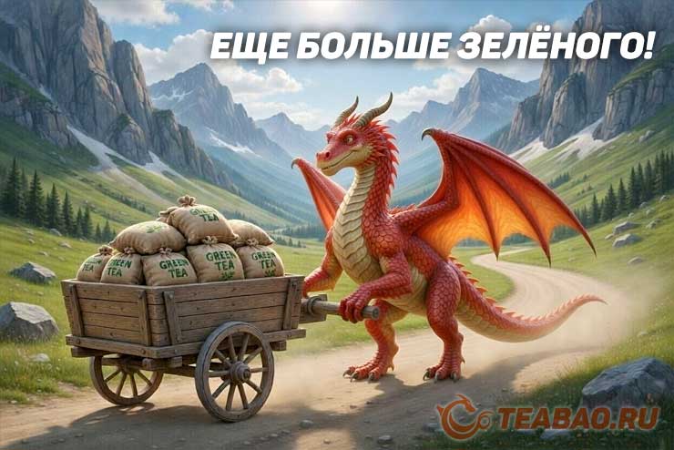 Зеленый чай 2026 года уже доступен для заказа